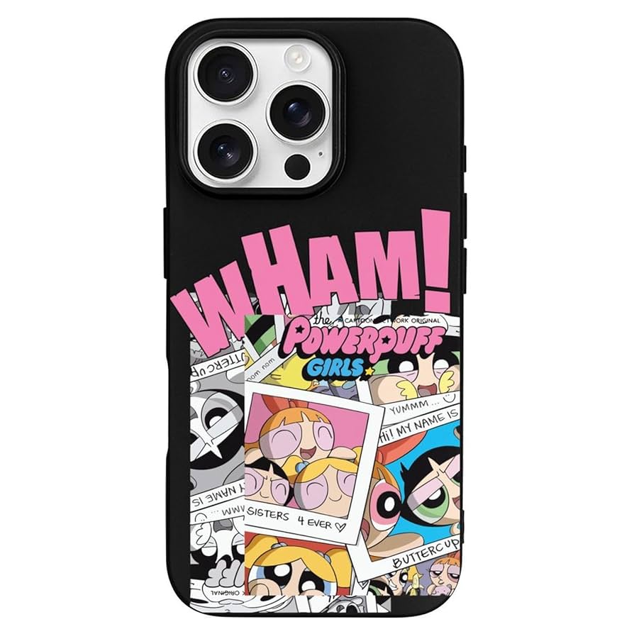 Amazon.co.jp: iPhone 16ケース パワーパフガールズ iPhone 16